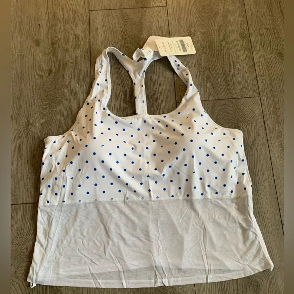Fabletics Ryan MIDI logo sport bra ultra lightweight breathable fabric